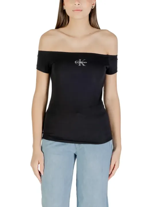 "Calvin Klein Jeans Top im Sale | Calvin Klein Jeans - Calvin Klein Jeans Top Donna online kaufen"|Planet-Deluxe