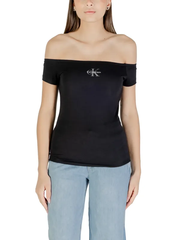 "Calvin Klein Jeans Top im Sale | Calvin Klein Jeans - Calvin Klein Jeans Top Donna online kaufen"|Planet-Deluxe