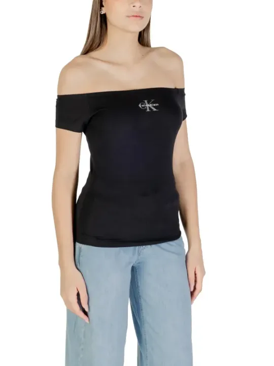 "Calvin Klein Jeans Top im Sale | Calvin Klein Jeans - Calvin Klein Jeans Top Donna online kaufen"|Planet-Deluxe
