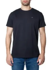 Tommy Hilfiger graues Baumwoll-T-Shirt