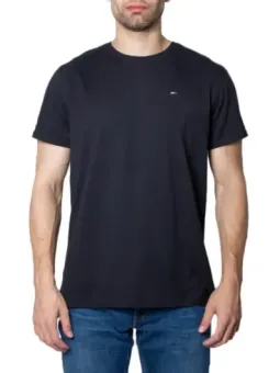 Tommy Hilfiger graues Baumwoll-T-Shirt