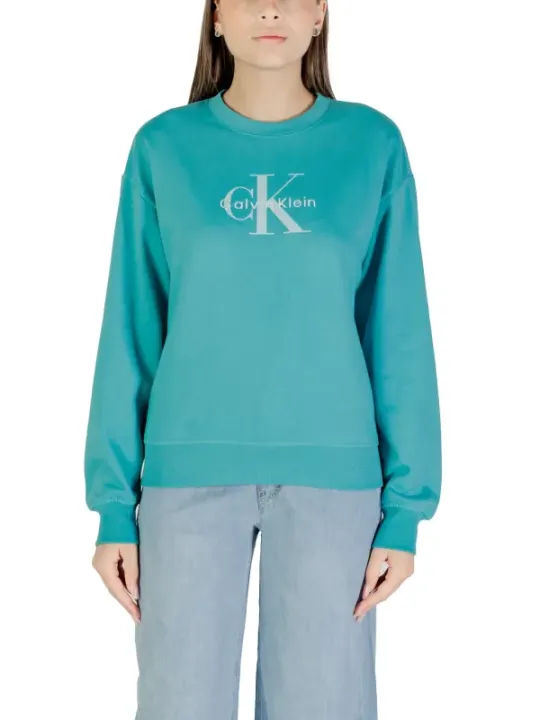 "Calvin Klein Jeans Fleece im Sale | Calvin Klein Jeans - Calvin Klein Jeans Felpa Donna online kaufen"|Planet-Deluxe