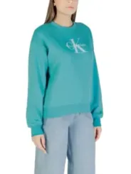 "Calvin Klein Jeans Fleece im Sale | Calvin Klein Jeans - Calvin Klein Jeans Felpa Donna online kaufen"|Planet-Deluxe