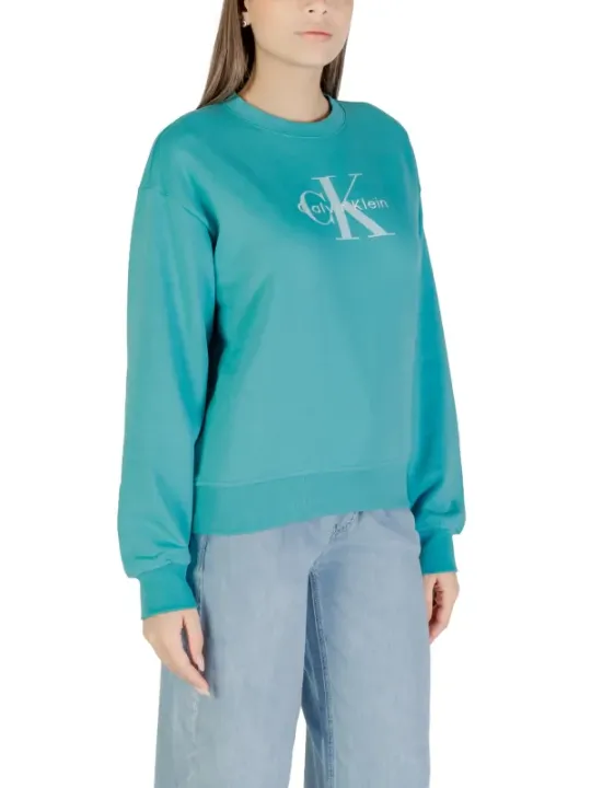 "Calvin Klein Jeans Fleece im Sale | Calvin Klein Jeans - Calvin Klein Jeans Felpa Donna online kaufen"|Planet-Deluxe