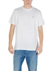 "Calvin Klein Jeans T-Shirts im Sale | Calvin Klein Herren TShirt Weiß Herbst Winter online kaufen"|Planet-Deluxe