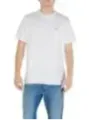 "Calvin Klein Jeans T-Shirts im Sale | Calvin Klein Herren TShirt Weiß Herbst Winter online kaufen"|Planet-Deluxe