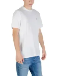 "Calvin Klein Jeans T-Shirts im Sale | Calvin Klein Herren TShirt Weiß Herbst Winter online kaufen"|Planet-Deluxe