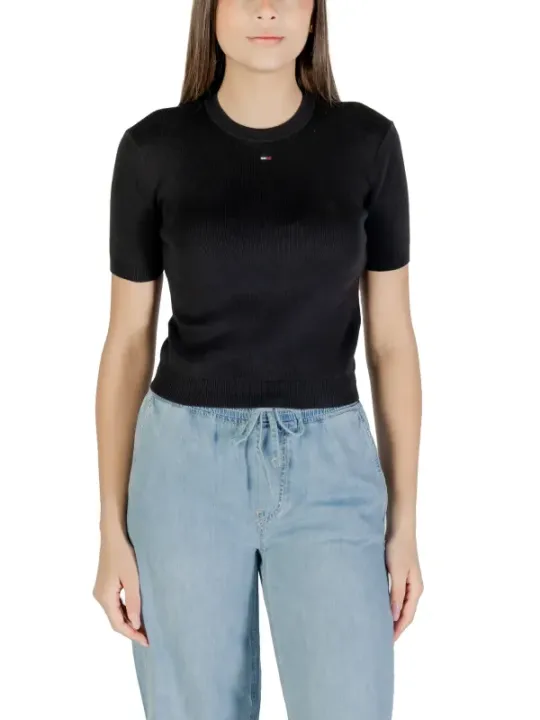 "Tommy Hilfiger Jeans T-Shirt im Sale | Tommy Hilfiger Jeans - Tommy Hilfiger Jeans T-Shirt Donna online kaufen"|Planet-Deluxe
