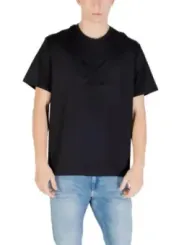"Calvin Klein Jeans T-Shirts im Sale | Calvin Klein Herbst TShirt Schwarz Druck Kurzarm online kaufen"|Planet-Deluxe