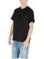 "Calvin Klein Jeans T-Shirts im Sale | Calvin Klein Herbst TShirt Schwarz Druck Kurzarm online kaufen"|Planet-Deluxe