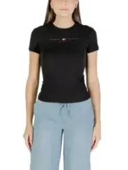 "Tommy Hilfiger Jeans T-Shirt im Sale | Tommy Hilfiger Jeans - Tommy Hilfiger Jeans T-Shirt Donna online kaufen"|Planet-Deluxe