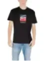 "Tommy Hilfiger Jeans T-Shirts im Sale | Tommy Hilfiger Herren Bio-Baumwoll T-Shirt Schwarz online kaufen"|Planet-Deluxe