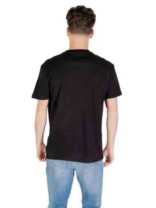 "Tommy Hilfiger Jeans T-Shirts im Sale | Tommy Hilfiger Herren Bio-Baumwoll T-Shirt Schwarz online kaufen"|Planet-Deluxe