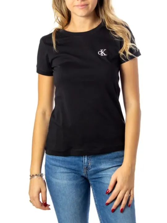 "Calvin Klein Jeans T-Shirt im Sale | Calvin Klein Jeans - Calvin Klein Jeans T-Shirt Donna online kaufen"|Planet-Deluxe