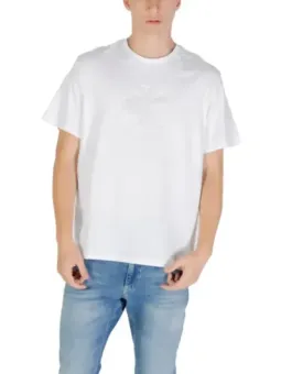 Calvin Klein Herren T-Shirt Weiß mit Druck H/W Kollektion