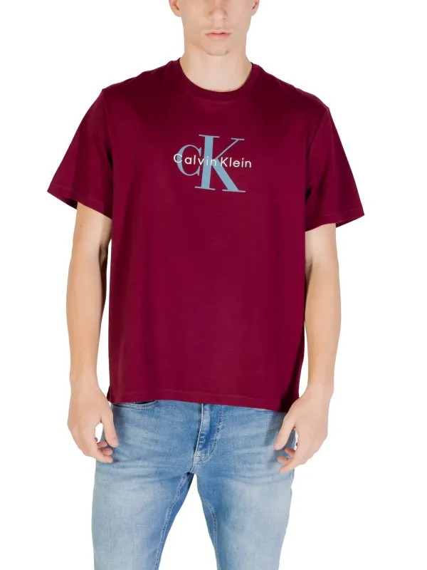 "Calvin Klein Jeans T-Shirts im Sale | Calvin Klein Herren Bordeaux Druck TShirt Herbst Winter online kaufen"|Planet-Deluxe "Calvin Klein Jeans T-Shirts im Sale | Calvin Klein Herren Bordeaux Druck TShirt Herbst Winter online kaufen"|Planet-Deluxe