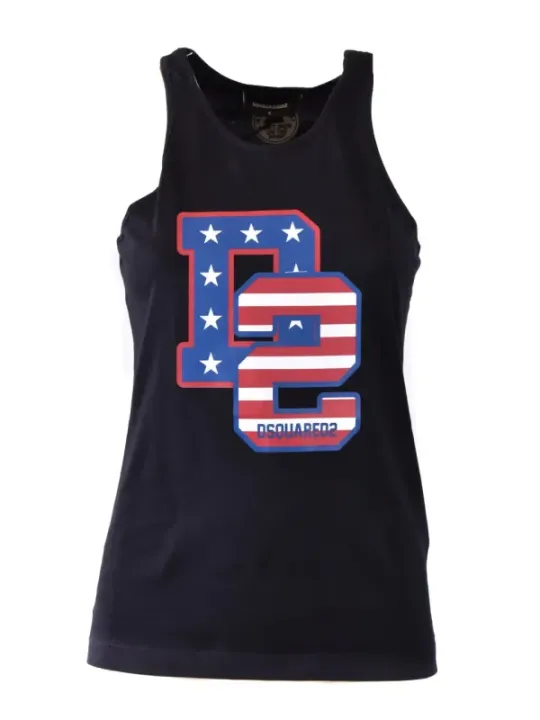 "Dsquared2 Tank-Tops im Sale | Dsquared2 - Dsquared2 Canotta Donna online kaufen"|Planet-Deluxe