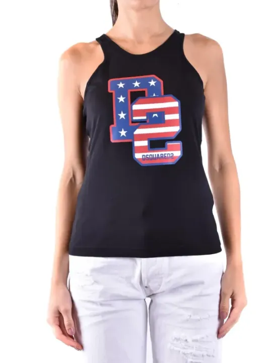 "Dsquared2 Tank-Tops im Sale | Dsquared2 - Dsquared2 Canotta Donna online kaufen"|Planet-Deluxe