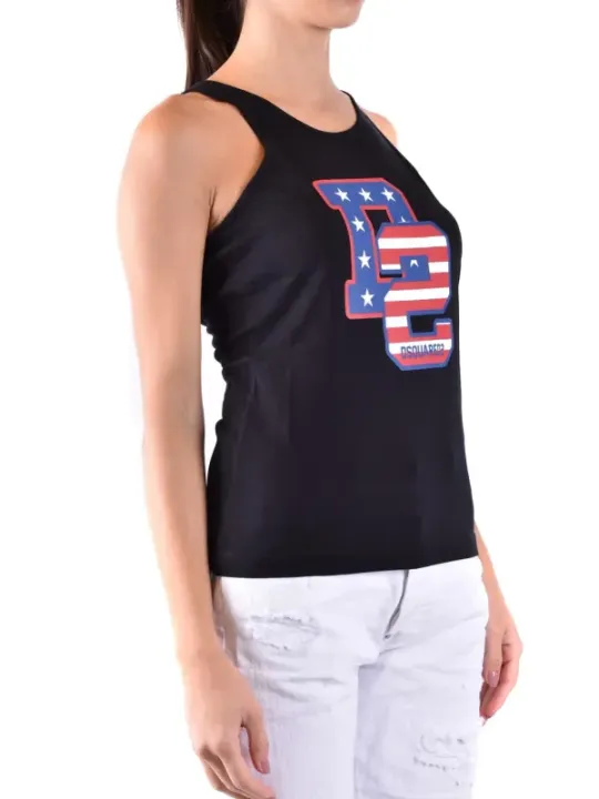 "Dsquared2 Tank-Tops im Sale | Dsquared2 - Dsquared2 Canotta Donna online kaufen"|Planet-Deluxe
