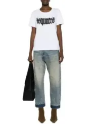 "Dsquared2 T-Shirt im Sale | Dsquared2 - Dsquared2 T-Shirt Donna online kaufen"|Planet-Deluxe