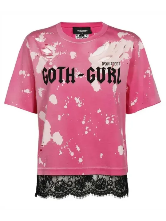 "Dsquared2 T-Shirt im Sale | Dsquared2 - Dsquared2 T-Shirt Donna online kaufen"|Planet-Deluxe