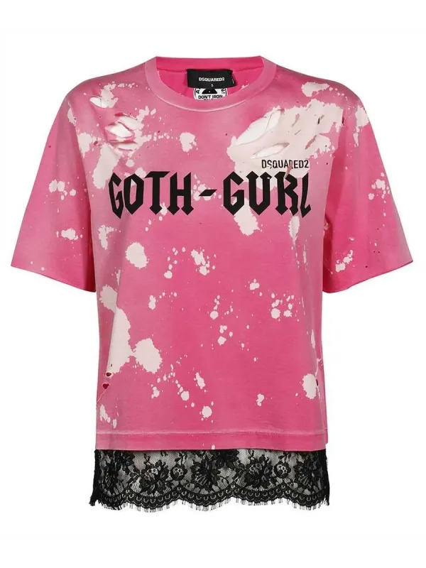 "Dsquared2 T-Shirt im Sale | Dsquared2 - Dsquared2 T-Shirt Donna online kaufen"|Planet-Deluxe "Dsquared2 T-Shirt im Sale | Dsquared2 - Dsquared2 T-Shirt Donna online kaufen"|Planet-Deluxe