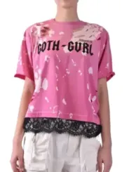 "Dsquared2 T-Shirt im Sale | Dsquared2 - Dsquared2 T-Shirt Donna online kaufen"|Planet-Deluxe
