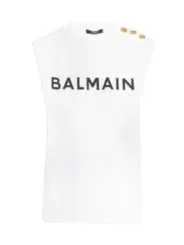"Balmain T-Shirt im Sale | Balmain - Balmain T-Shirt Donna online kaufen"|Planet-Deluxe