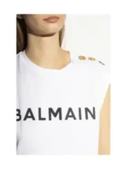 "Balmain T-Shirt im Sale | Balmain - Balmain T-Shirt Donna online kaufen"|Planet-Deluxe