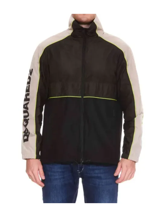 "Dsquared2 Jacken im Sale | Dsquared2 Herren Jacke Schwarz Frühling Sommer online kaufen"|Planet-Deluxe
