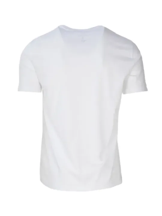 Weißes Baumwoll-T-Shirt Armani Exchange