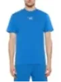 "Off-White T-Shirts im Sale | Offwhite Herren TShirt HerbstWinter Azurblau Baumwolle online kaufen"|Planet-Deluxe