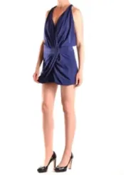 "Pinko Kleider im Sale | Pinko Damen Seidenkleid Blau Frühling/Sommer online kaufen"|Planet-Deluxe