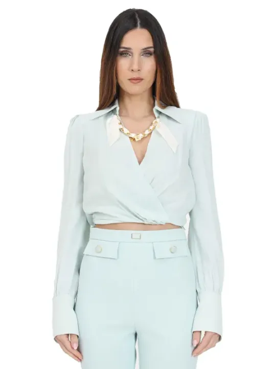 "Elisabetta Franchi Hemden im Sale | Elisabetta Franchi - Elisabetta Franchi Camicia Donna online kaufen"|Planet-Deluxe