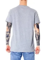 Tommy Hilfiger graues Baumwoll-T-Shirt
