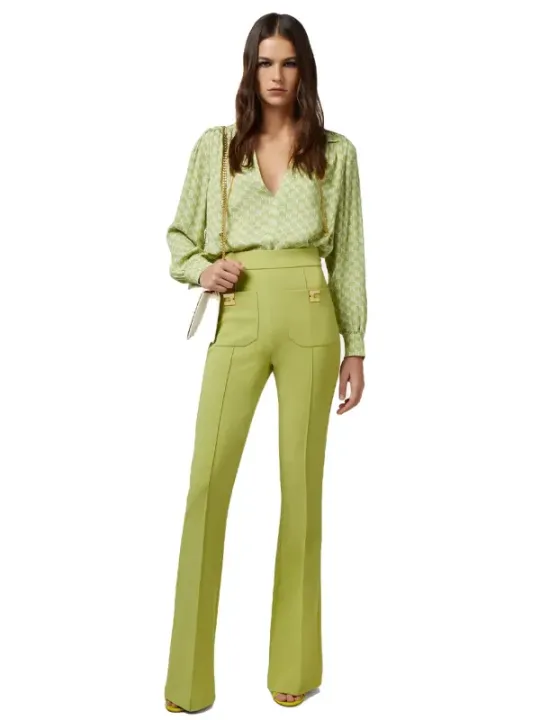 "Elisabetta Franchi Bluse im Sale | Elisabetta Franchi - Elisabetta Franchi Blouse Donna online kaufen"|Planet-Deluxe
