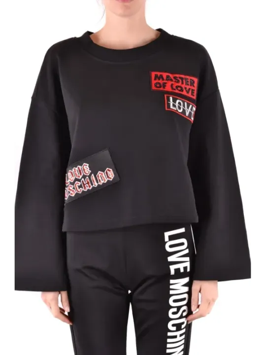 "Love Moschino Fleece im Sale | Love Moschino - Love Moschino Felpa Donna online kaufen"|Planet-Deluxe