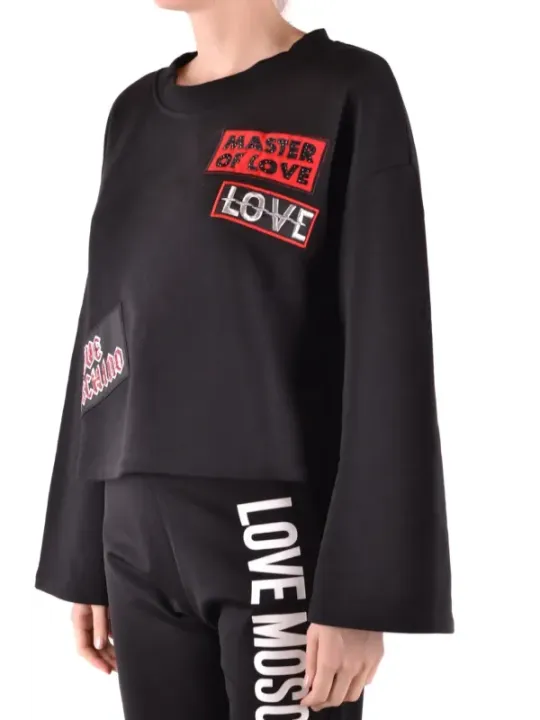 "Love Moschino Fleece im Sale | Love Moschino - Love Moschino Felpa Donna online kaufen"|Planet-Deluxe