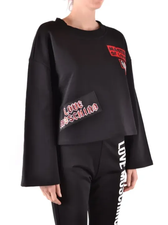 "Love Moschino Fleece im Sale | Love Moschino - Love Moschino Felpa Donna online kaufen"|Planet-Deluxe
