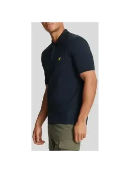 "Lyle Scott Herren Polo Blau – Kurzarm Sommerstyle"