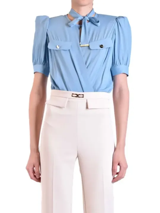 "Elisabetta Franchi Bluse im Sale | Elisabetta Franchi - Elisabetta Franchi Blouse Donna online kaufen"|Planet-Deluxe