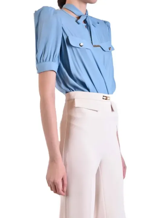 "Elisabetta Franchi Bluse im Sale | Elisabetta Franchi - Elisabetta Franchi Blouse Donna online kaufen"|Planet-Deluxe