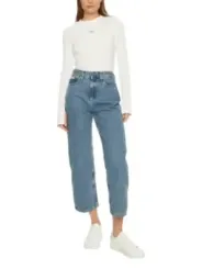 "Calvin Klein Jeans Pullover im Sale | Calvin Klein Jeans - Calvin Klein Jeans Maglia Donna online kaufen"|Planet-Deluxe
