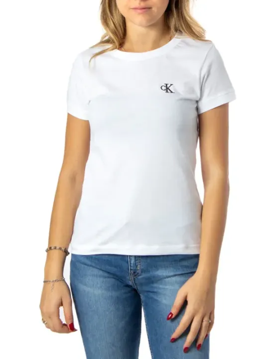 "Calvin Klein Jeans T-Shirt im Sale | Calvin Klein Jeans - Calvin Klein Jeans T-Shirt Donna online kaufen"|Planet-Deluxe