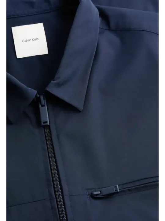"Calvin Klein Jacken im Sale | Calvin Klein Herren Frühlingsjacke Blau Reißverschluss online kaufen"|Planet-Deluxe