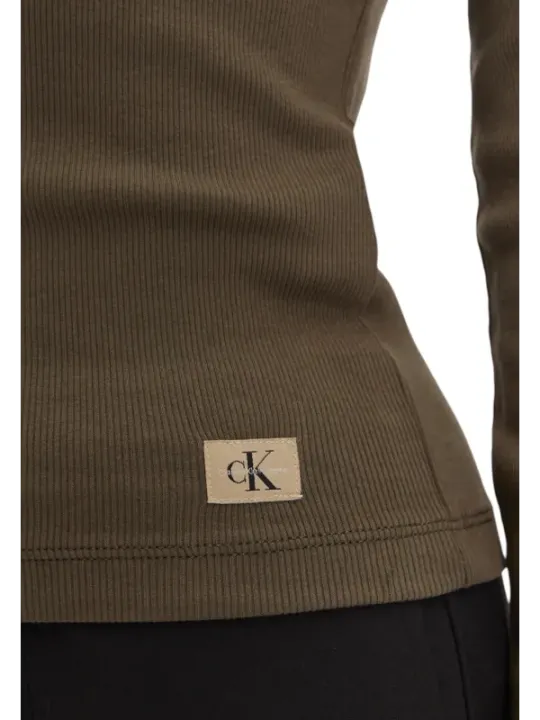 "Calvin Klein Jeans Pullover im Sale | Calvin Klein Jeans - Calvin Klein Jeans Maglia Donna online kaufen"|Planet-Deluxe