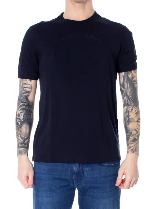 Schwarzes Armani Exchange Herren T-Shirt