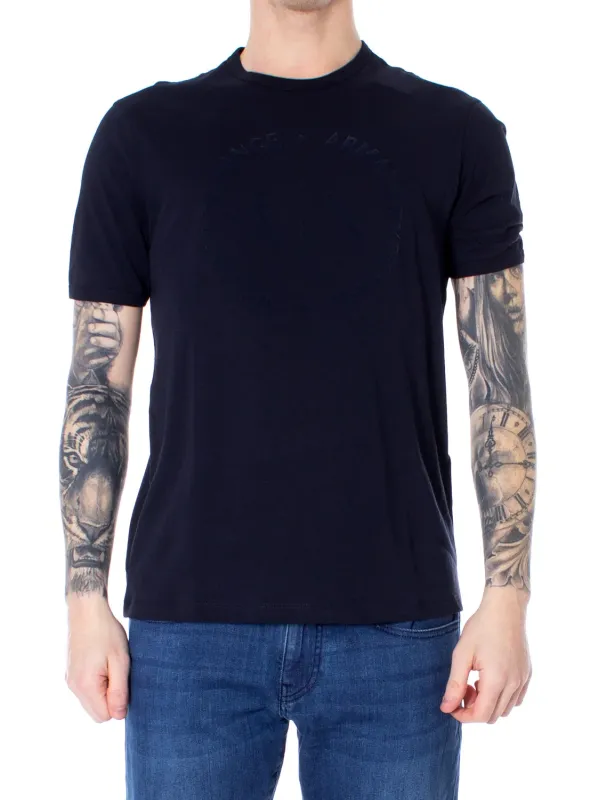 Schwarzes Armani Exchange Herren T-Shirt Schwarzes Armani Exchange Herren T-Shirt