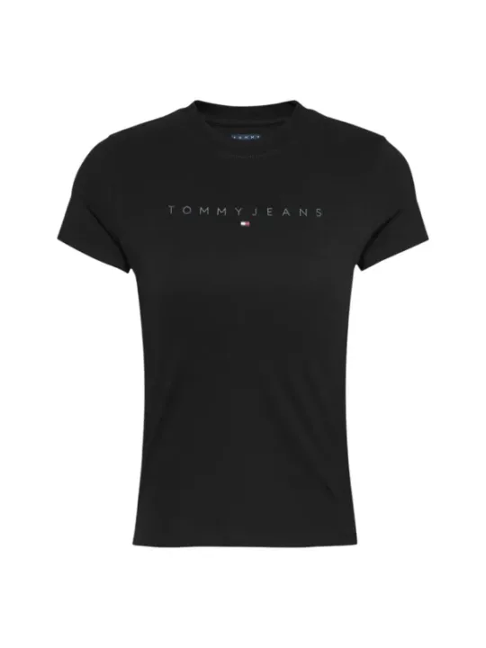 "Tommy Hilfiger Jeans T-Shirt im Sale | Tommy Hilfiger Jeans - Tommy Hilfiger Jeans T-Shirt Donna online kaufen"|Planet-Deluxe