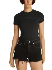 "Tommy Hilfiger Jeans T-Shirt im Sale | Tommy Hilfiger Jeans - Tommy Hilfiger Jeans T-Shirt Donna online kaufen"|Planet-Deluxe